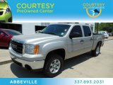 2007 Silver Birch Metallic GMC Sierra 1500 SLE Crew Cab 4x4 #67012584