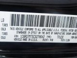 2012 Ram 1500 Color Code for Black - Color Code: PX8