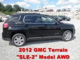 2012 Onyx Black GMC Terrain SLE AWD #67012550