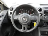 2012 Volkswagen Tiguan S Steering Wheel