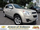 2010 Gold Mist Metallic Chevrolet Equinox LT AWD #67012176