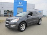 2009 Cyber Gray Metallic Chevrolet Traverse LT AWD #67012403