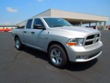 2012 Bright Silver Metallic Dodge Ram 1500 Express Quad Cab #67012391