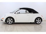 2007 Volkswagen New Beetle Triple White Convertible Exterior