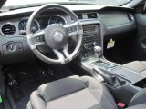 2013 Ford Mustang V6 Coupe Charcoal Black Interior