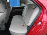 2007 Toyota Yaris Sedan Rear Seat