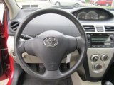 2007 Toyota Yaris Sedan Steering Wheel