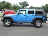 2010 Jeep Wrangler Unlimited Surf Blue Pearl