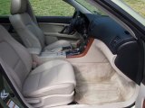 2006 Subaru Outback 2.5i Limited Wagon Taupe Interior