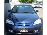 2005 Eternal Blue Pearl Honda Civic Hybrid Sedan #67073856