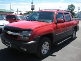 2003 Victory Red Chevrolet Avalanche 1500 4x4 #67073840