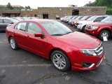 2012 Red Candy Metallic Ford Fusion SEL #67073698