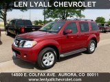 2008 Red Brawn Nissan Pathfinder SE 4x4 #67073692