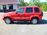 2005 Flame Red Jeep Liberty Limited 4x4 #67104566