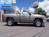 2012 Graystone Metallic Chevrolet Silverado 1500 LS Regular Cab 4x4 #67104070