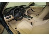2012 BMW 3 Series 328i Sedan Veneto Beige Interior