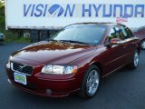 Maple Red Volvo S60 in 2008