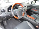 2011 Lexus RX 350 Black Interior