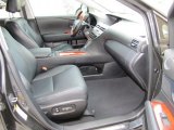 2011 Lexus RX 350 Black Interior