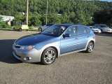2008 Newport Blue Pearl Subaru Impreza Outback Sport Wagon #67104380