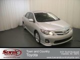 2012 Classic Silver Metallic Toyota Corolla S #67147428