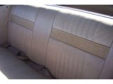 1967 Ford Galaxie 500 Convertible Rear Seat