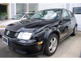 1999 Uni Black Volkswagen Jetta GL Sedan #67147406