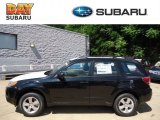 2012 Obsidian Black Pearl Subaru Forester 2.5 X #67147014