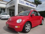 2005 Tornado Red Volkswagen New Beetle GL Coupe #67146941