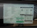 2012 Volkswagen Beetle 2.5L Window Sticker
