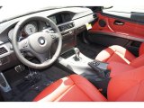 2012 BMW 3 Series 335is Coupe Coral Red/Black Interior