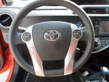 2012 Toyota Prius c Hybrid Three Steering Wheel