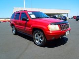 2002 Inferno Red Tinted Pearlcoat Jeep Grand Cherokee Overland 4x4 #67147488