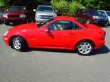 2001 Mercedes-Benz SLK Magma Red