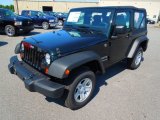 2012 Black Forest Green Pearl Jeep Wrangler Sport 4x4 #67213503