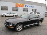 2008 Black Ford Mustang V6 Deluxe Coupe #67213156