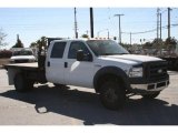 2007 Ford F450 Super Duty XL Crew Cab 4x4 Flat Bed