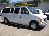 Oxford White Ford E Series Van in 2005