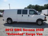 2012 Summit White GMC Savana Van 2500 Extended Cargo #67213676