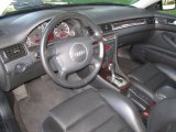 2004 Audi A6 2.7T quattro Sedan Ebony Interior