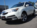 2011 Aspen White Pearl Acura MDX  #67213056