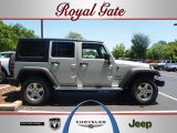 2012 Bright Silver Metallic Jeep Wrangler Unlimited Sport S 4x4 #67213669