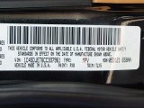 2012 Durango Color Code for Brilliant Black Crystal Pearl - Color Code: PXR