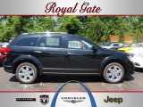 2012 Brilliant Black Crystal Pearl Dodge Journey Crew #67213651