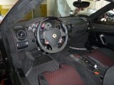 2009 Ferrari F430 Scuderia Coupe Black Interior