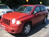 2007 Inferno Red Crystal Pearlcoat Jeep Compass Sport 4x4 #67213562