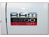 2007 Dodge Ram 3500 SLT Quad Cab 4x4 Dually Chassis Marks and Logos