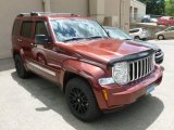 2008 Red Rock Crystal Pearl Jeep Liberty Limited 4x4 #67271612