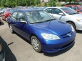 2004 Eternal Blue Pearl Honda Civic Value Package Sedan #67271609