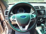 2013 Ford Explorer Limited EcoBoost Steering Wheel